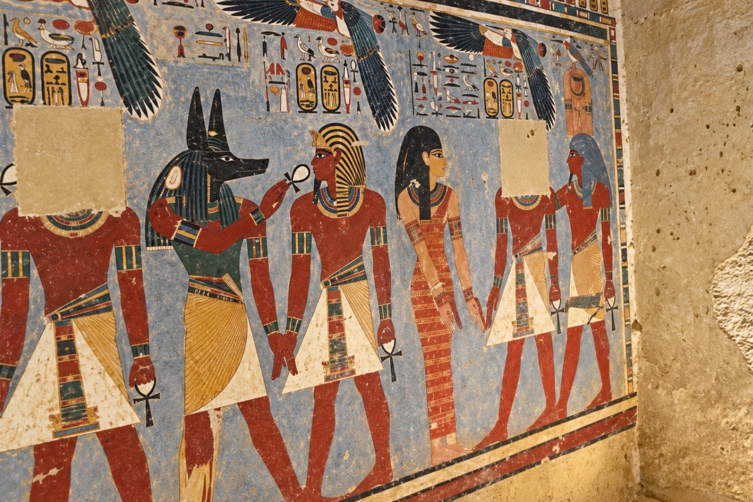 Egipto restaura una tumba faraónica de 3.400 años y permite conocer su interior por primera vez en décadas