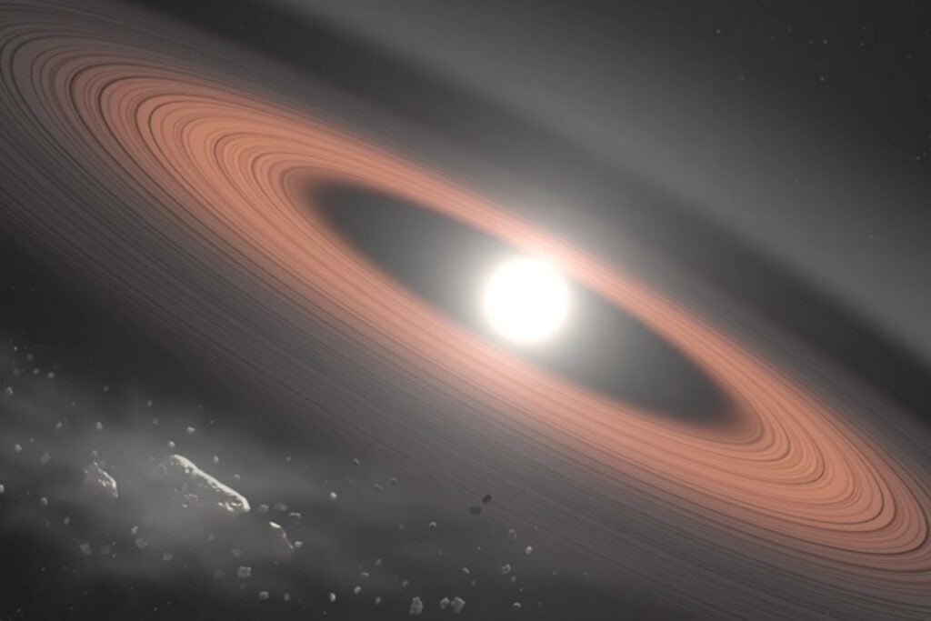 Una estrella muerta podría haber creado un planeta nuevo después de morir