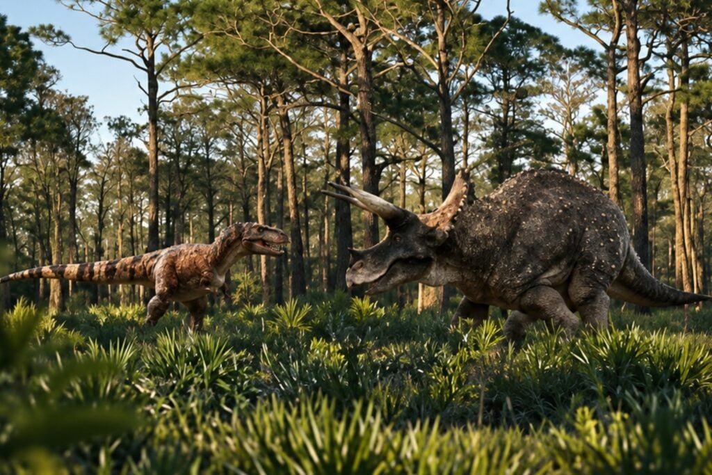 Científicos reconstruyen cómo peleaban los dinosaurios con cuernos hace millones de años: modelos 3D revelan estrategias de combate inesperadas