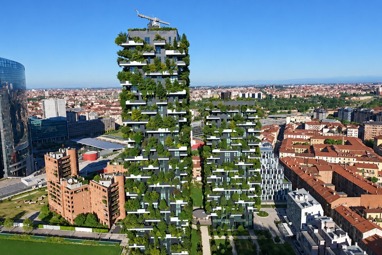 Milán era una de las ciudades más contaminadas de Europa y ahora quiere transformarse con tres millones de árboles