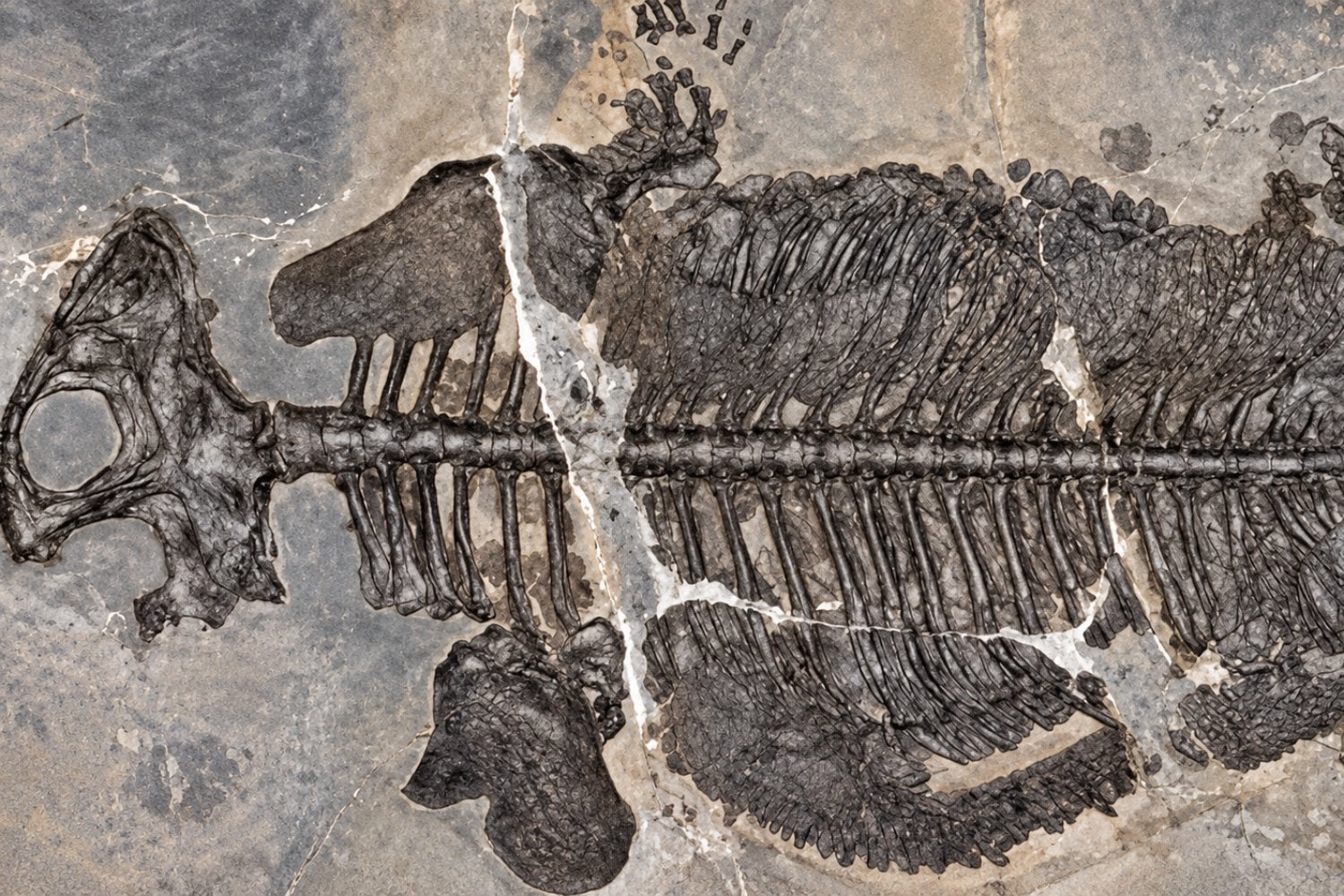 Los anfibios no pueden vivir en el océano, pero este extraño animal lo consiguió hace 237 millones de años
