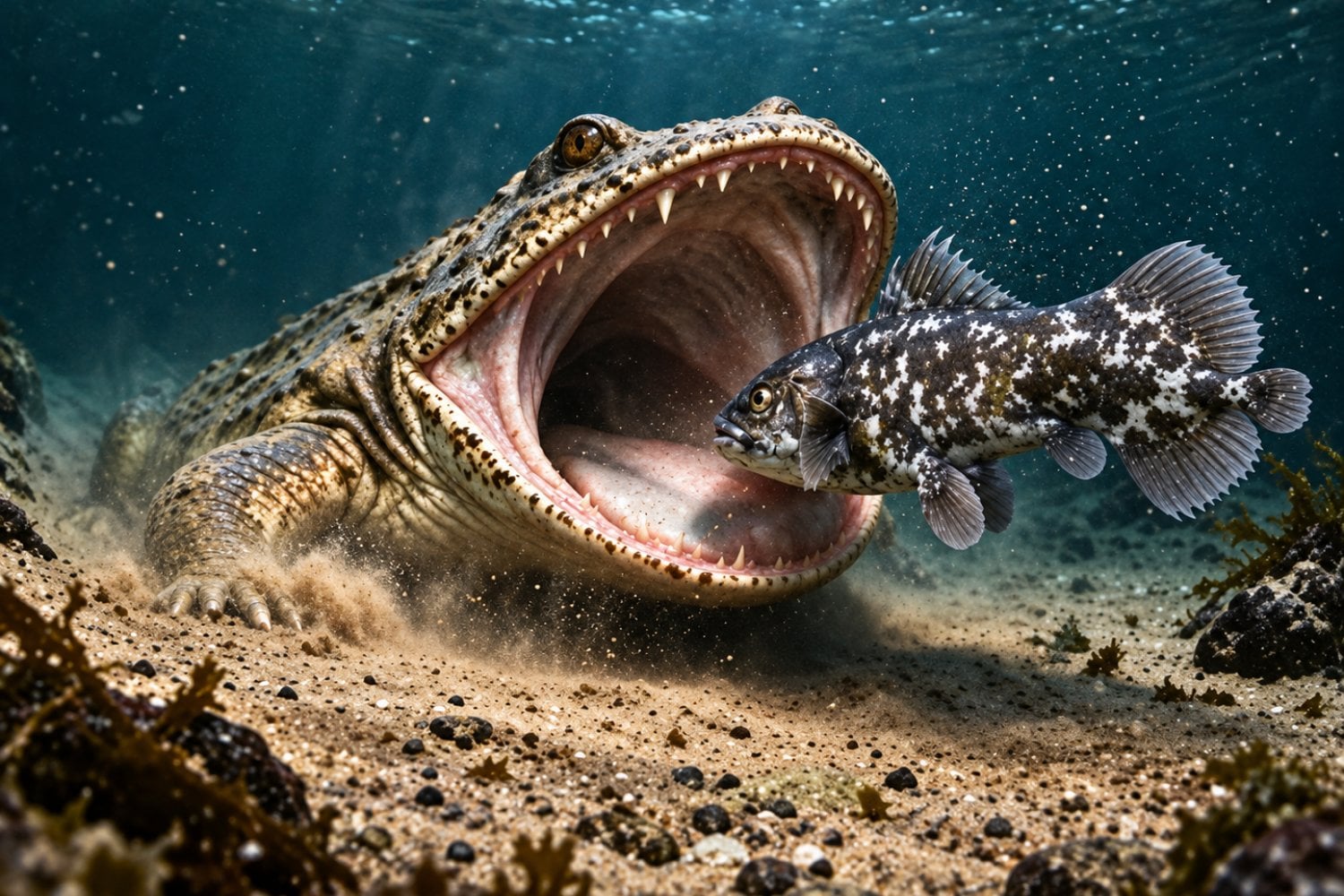 Los anfibios no pueden vivir en el océano, pero este extraño animal lo consiguió hace 237 millones de años