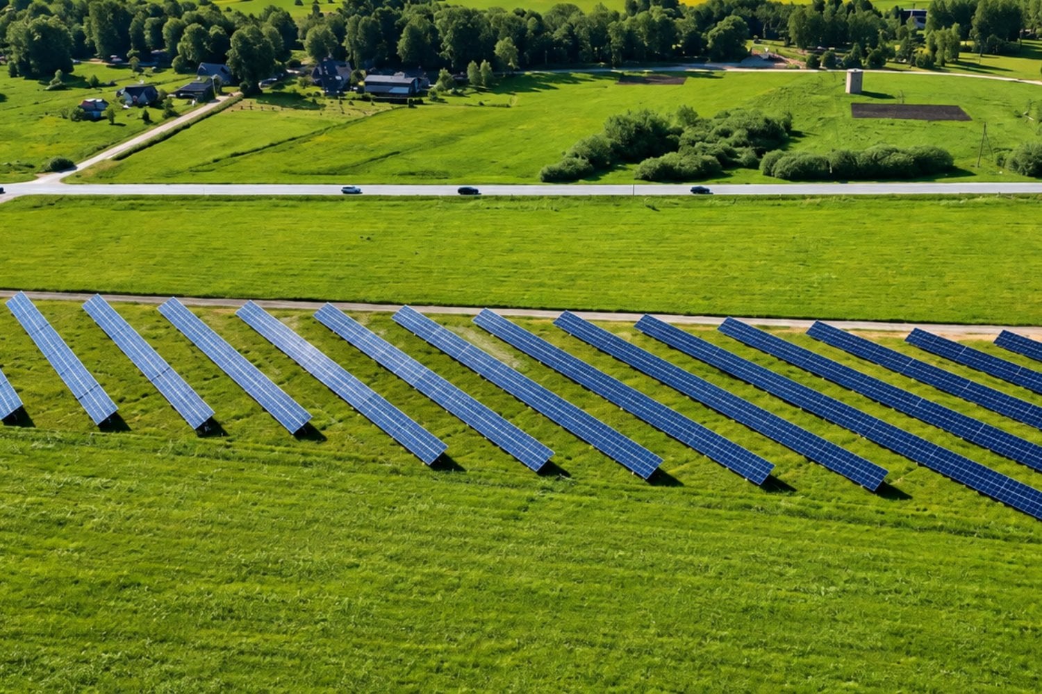 Instalaron miles de paneles solares en un desierto de China y ocurrió algo que los científicos no esperaban