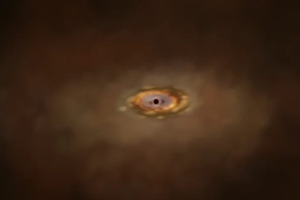 El universo primitivo escondía un gigante: James Webb revela un cuásar oculto entre polvo cósmico