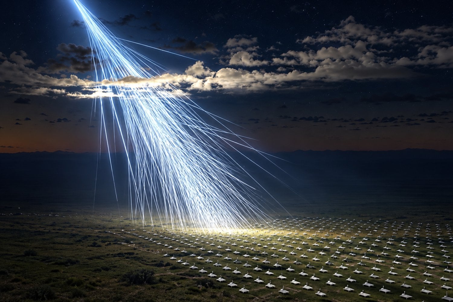 Un viejo telescopio de rayos cósmicos acaba de convertirse en una herramienta para mirar dentro de las tormentas