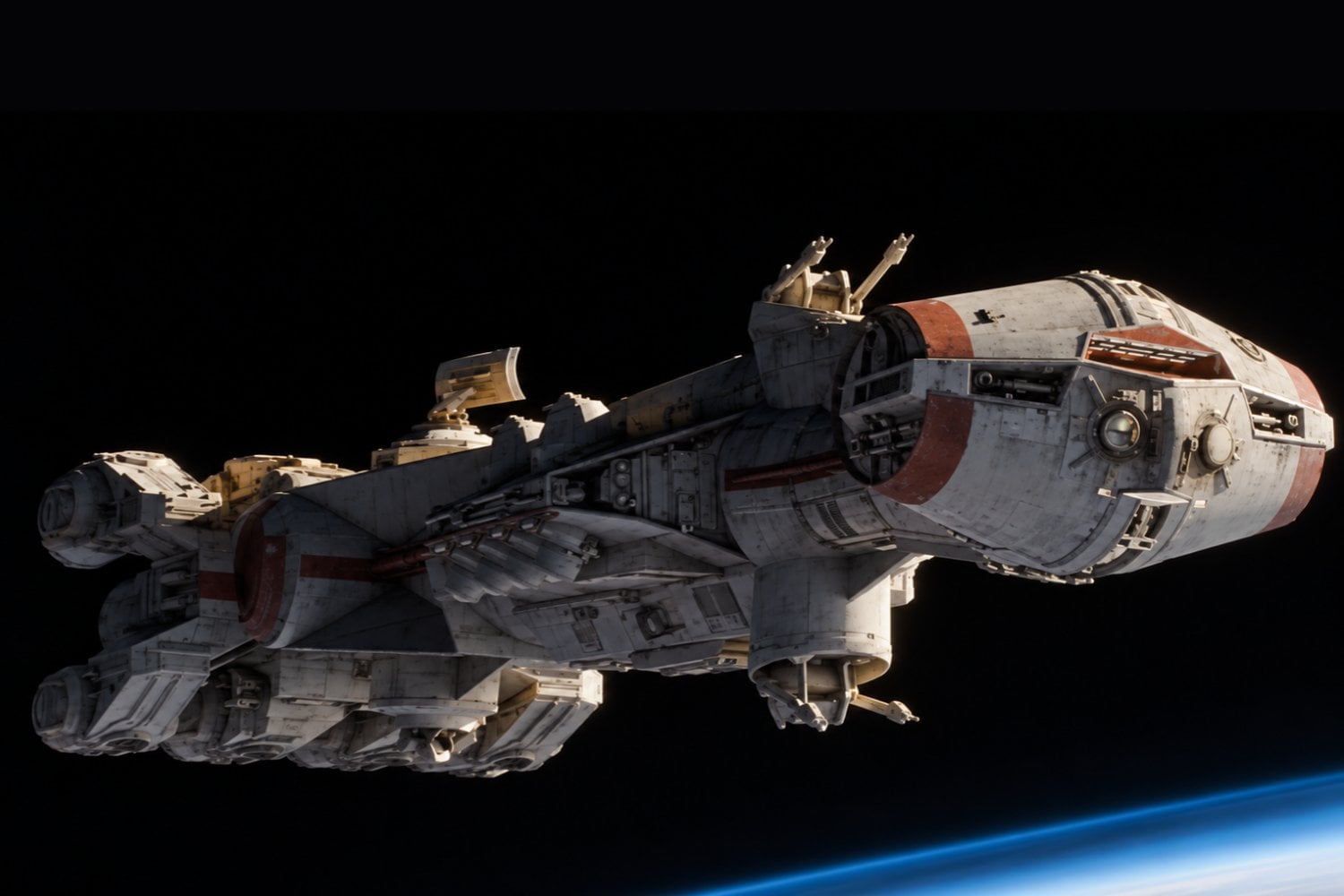 Un fan de Star Wars construyó una nave LEGO de tres metros con más de 150.000 piezas y tardó dos años en terminarla