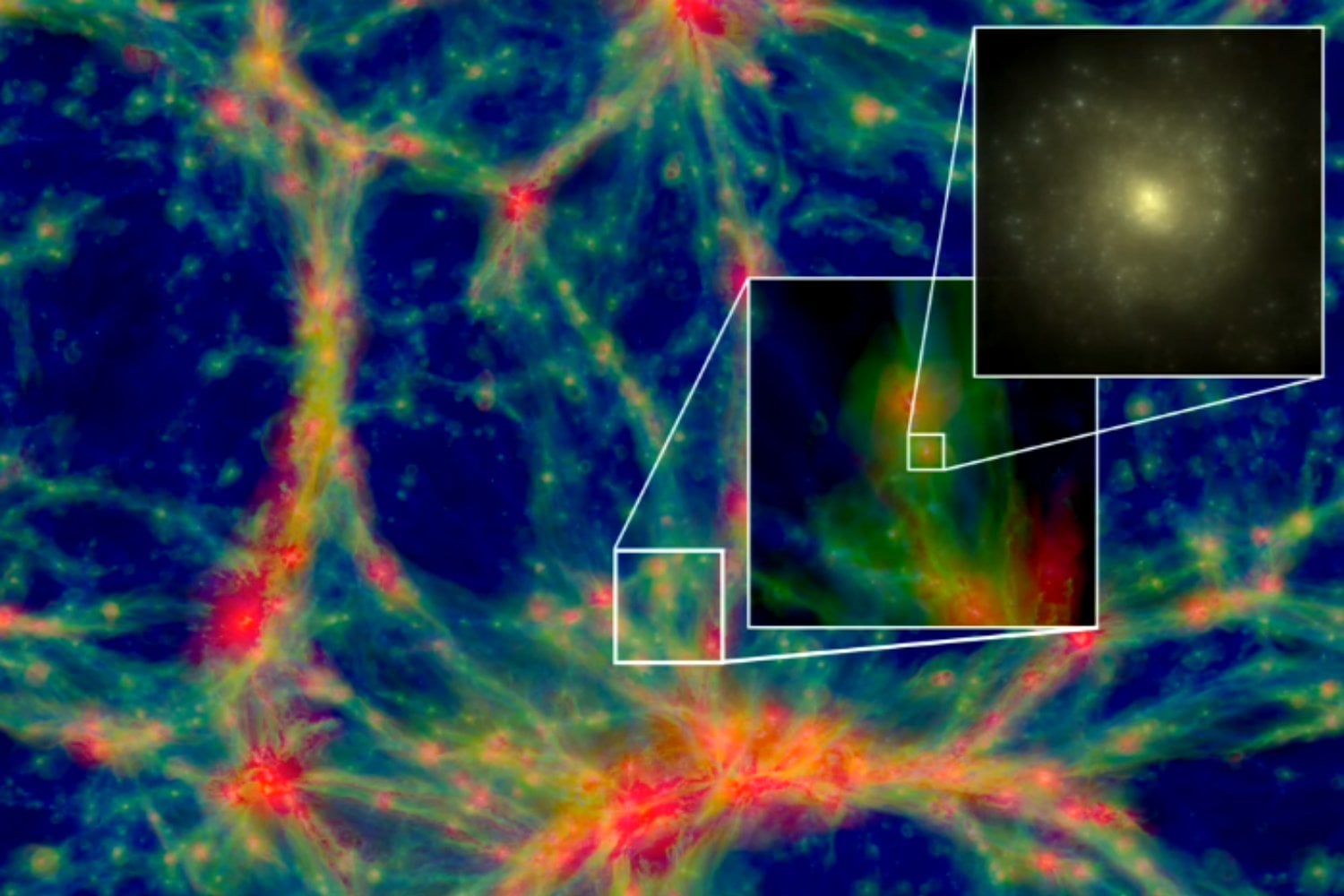 Una simulación del universo revela que nuestro sistema solar está en uno de los mejores lugares para que exista vida