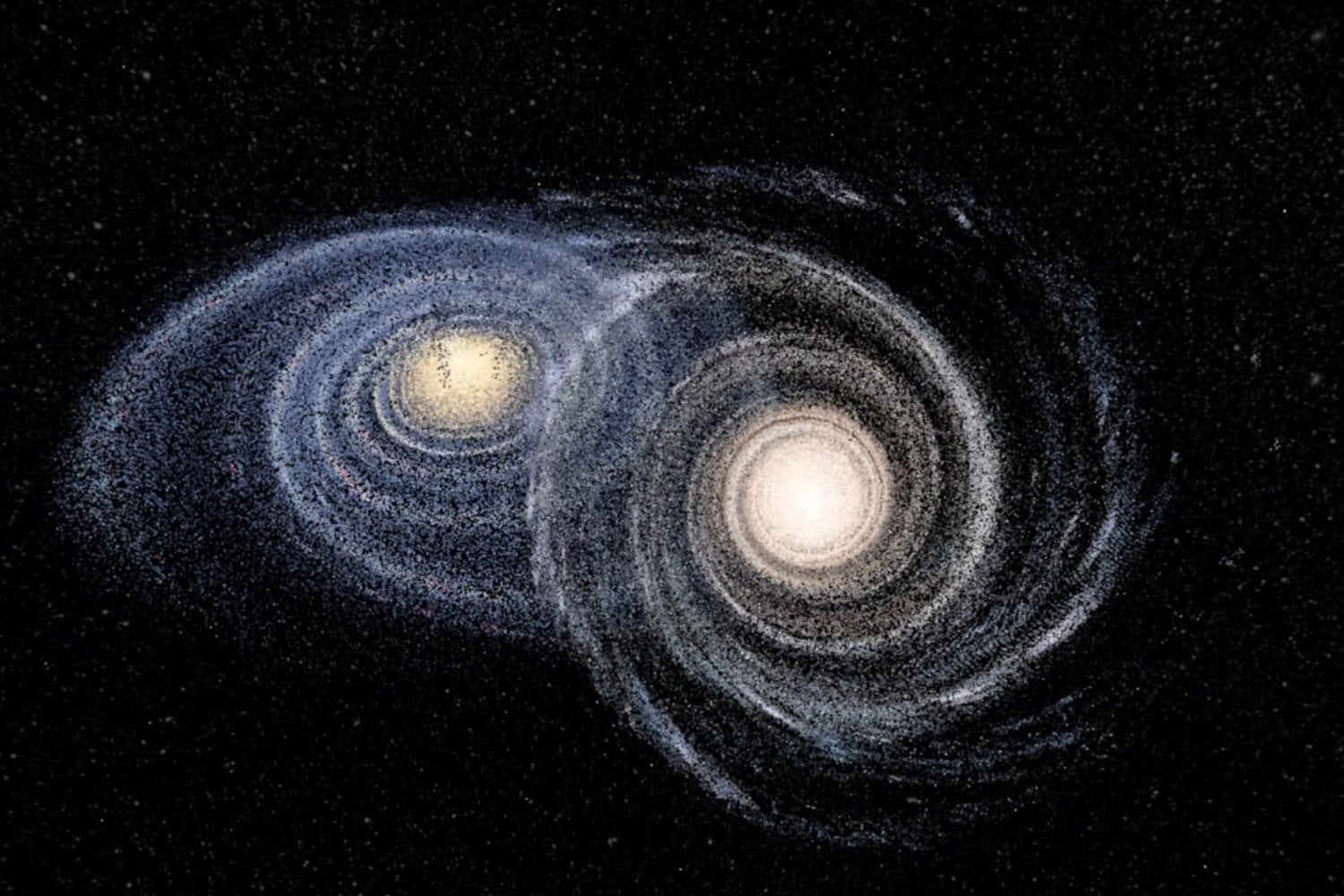 La Vía Láctea pudo comenzar como miles de pequeñas galaxias que terminaron fusionándose