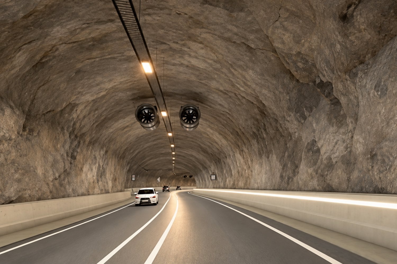La sorprendente rotonda submarina a 72 metros de profundidad: está dentro de un túnel de 11 kilómetros y reduce un viaje de una hora a solo 16 minutos 