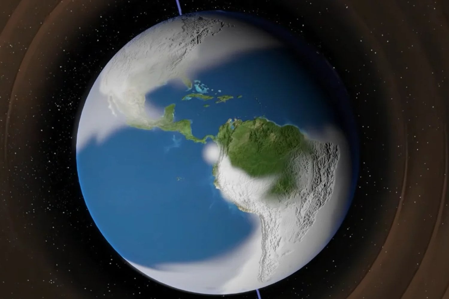 La próxima edad de hielo ya había comenzado, pero el calentamiento global la detuvo, según un estudio