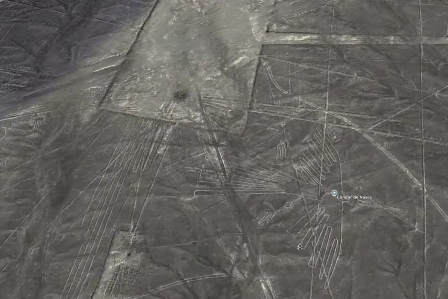 Google Earth deja al descubierto una misteriosa estructura de hasta 35 metros en los Andes