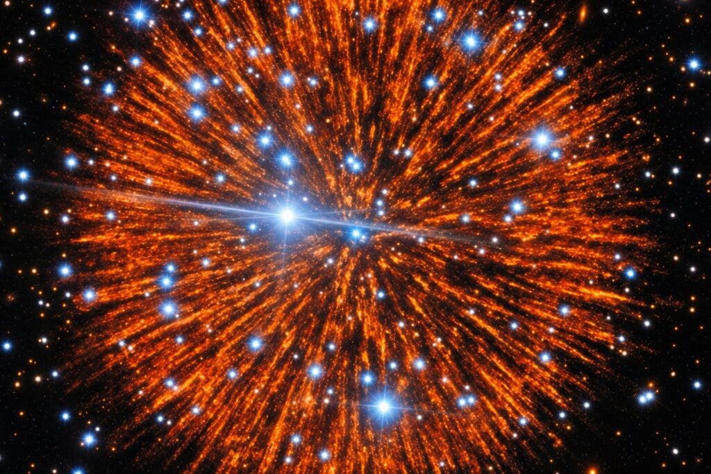 Una supernova que explotó hace 850 años esconde un misterioso collar de perlas que desconcierta a los astrónomos
