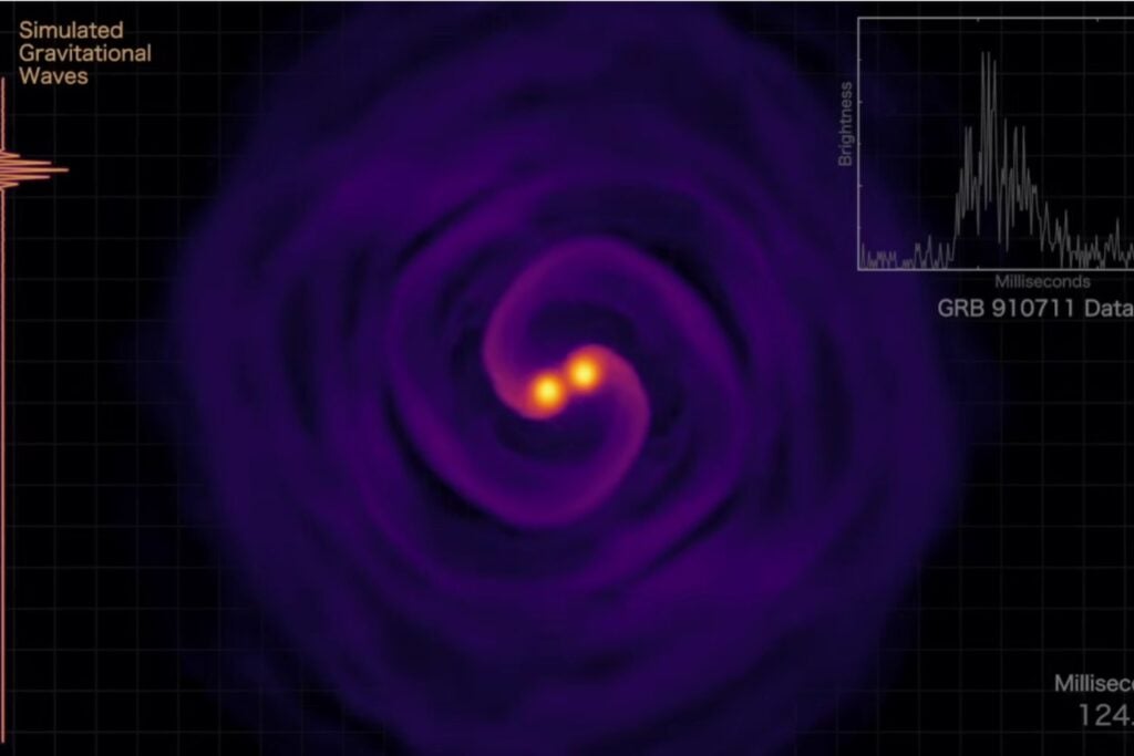 Un misterioso estallido duró apenas medio segundo. Después siguió brillando en rayos X durante casi 10 minutos