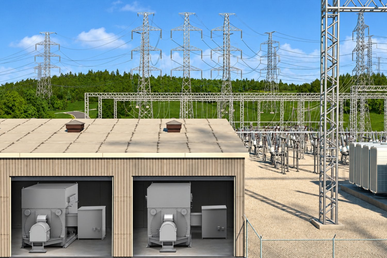 España construye ocho máquinas gigantes que no generan electricidad: su misión es evitar otro apagón masivo