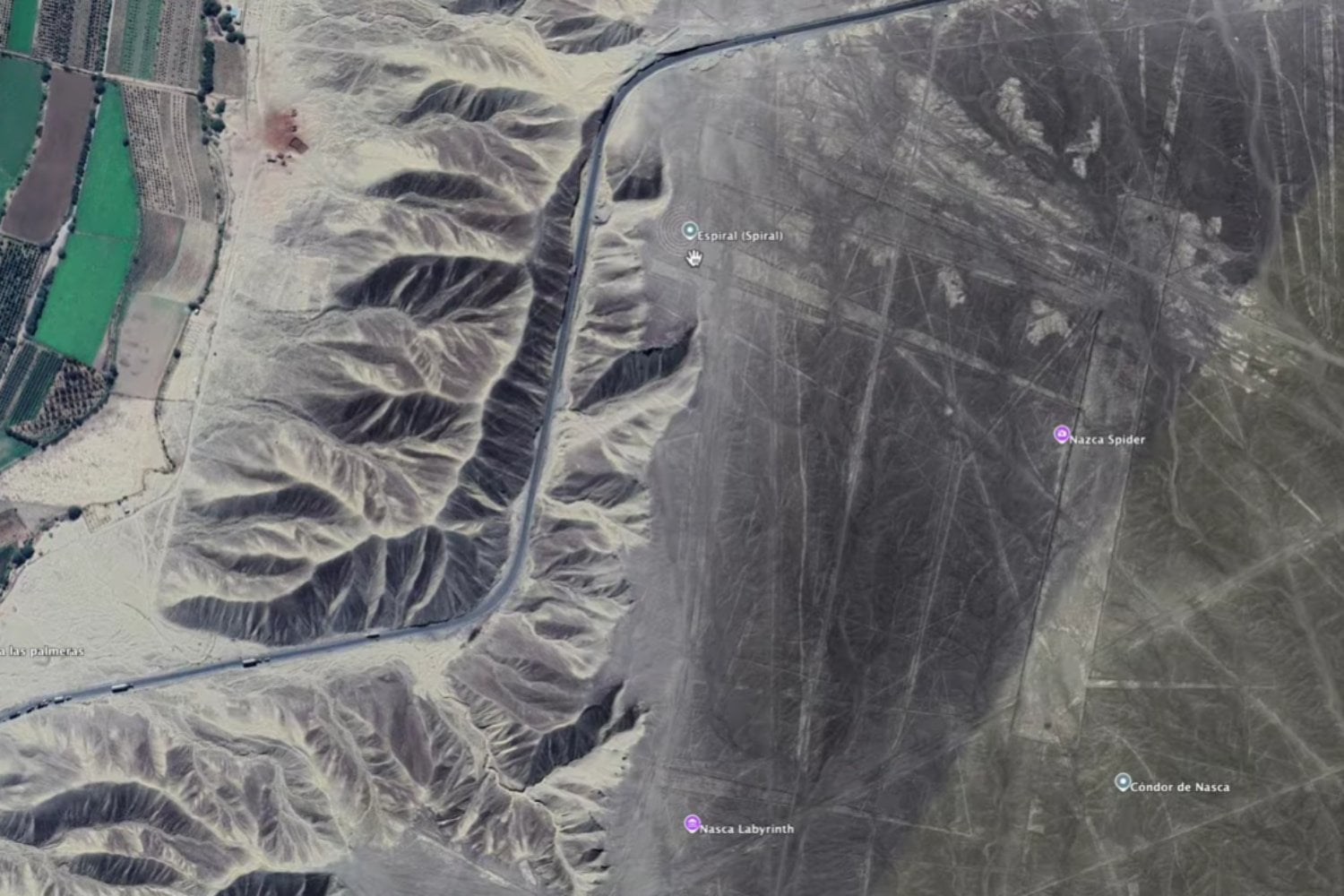Google Earth deja al descubierto una misteriosa estructura de hasta 35 metros en los Andes
