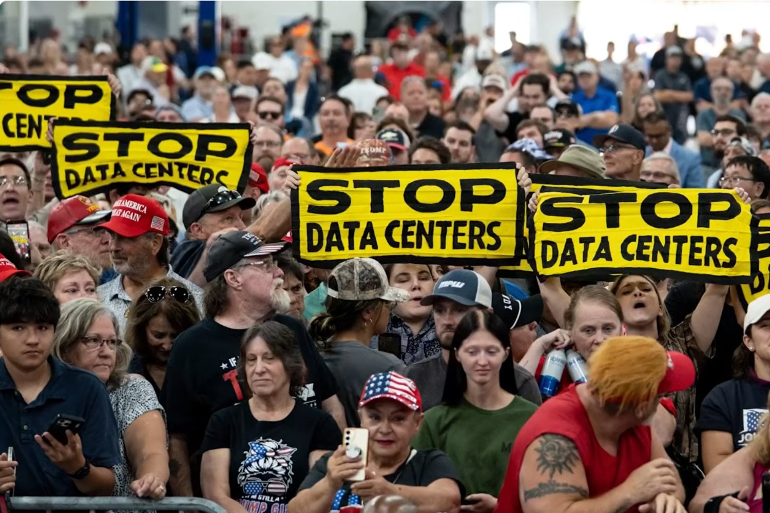 Estados Unidos está construyendo más centros de datos que nunca y la inteligencia artificial se ha convertido en el motor de su economía