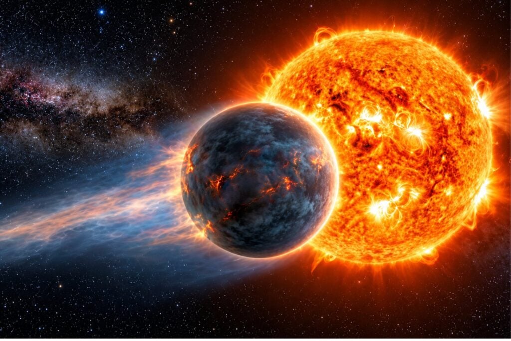 La órbita de TOI-1355 b está cambiando ante nuestros ojos