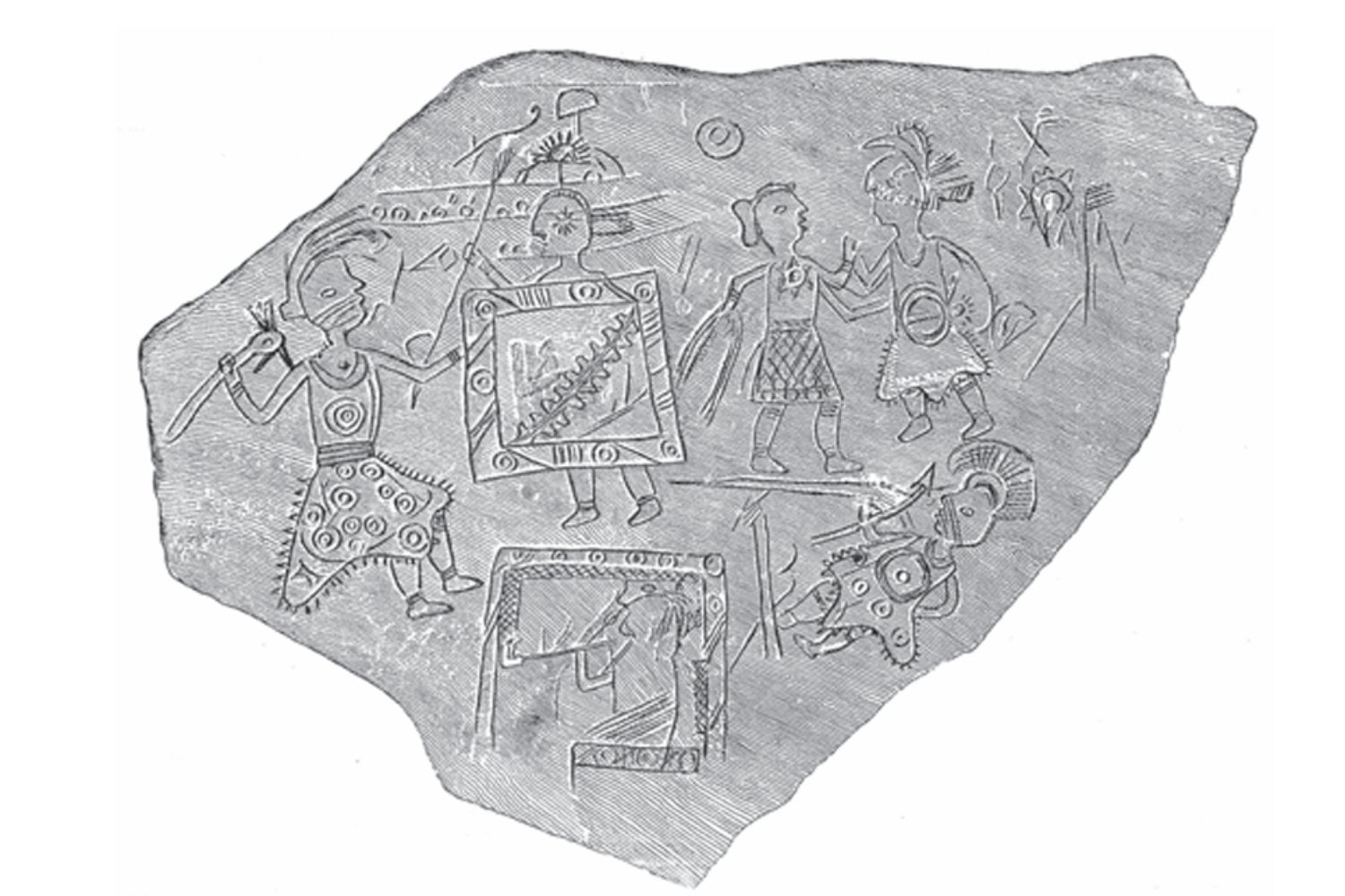 Fragmento De Arcilla