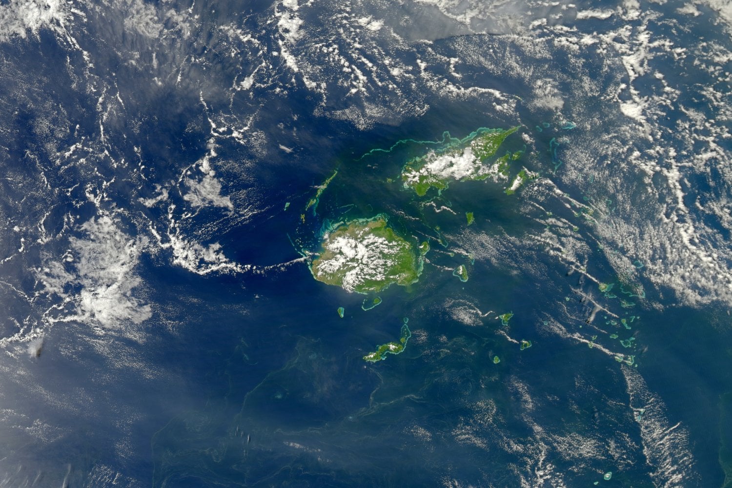 Imagen Satelital Cianobacterias