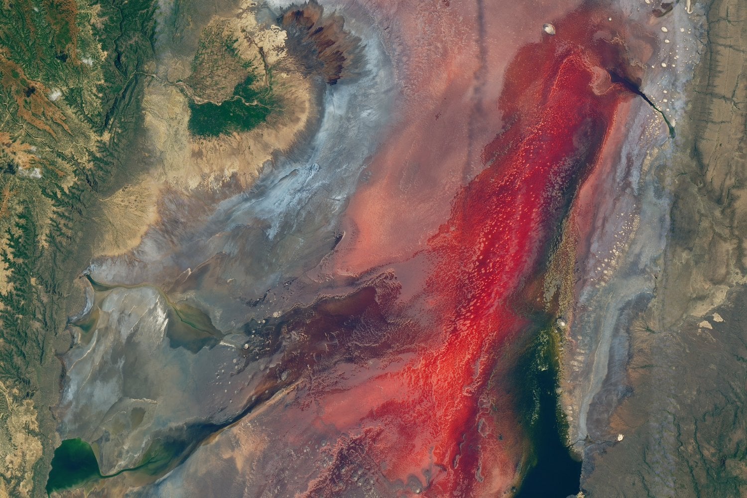 Lago Natron Satelite