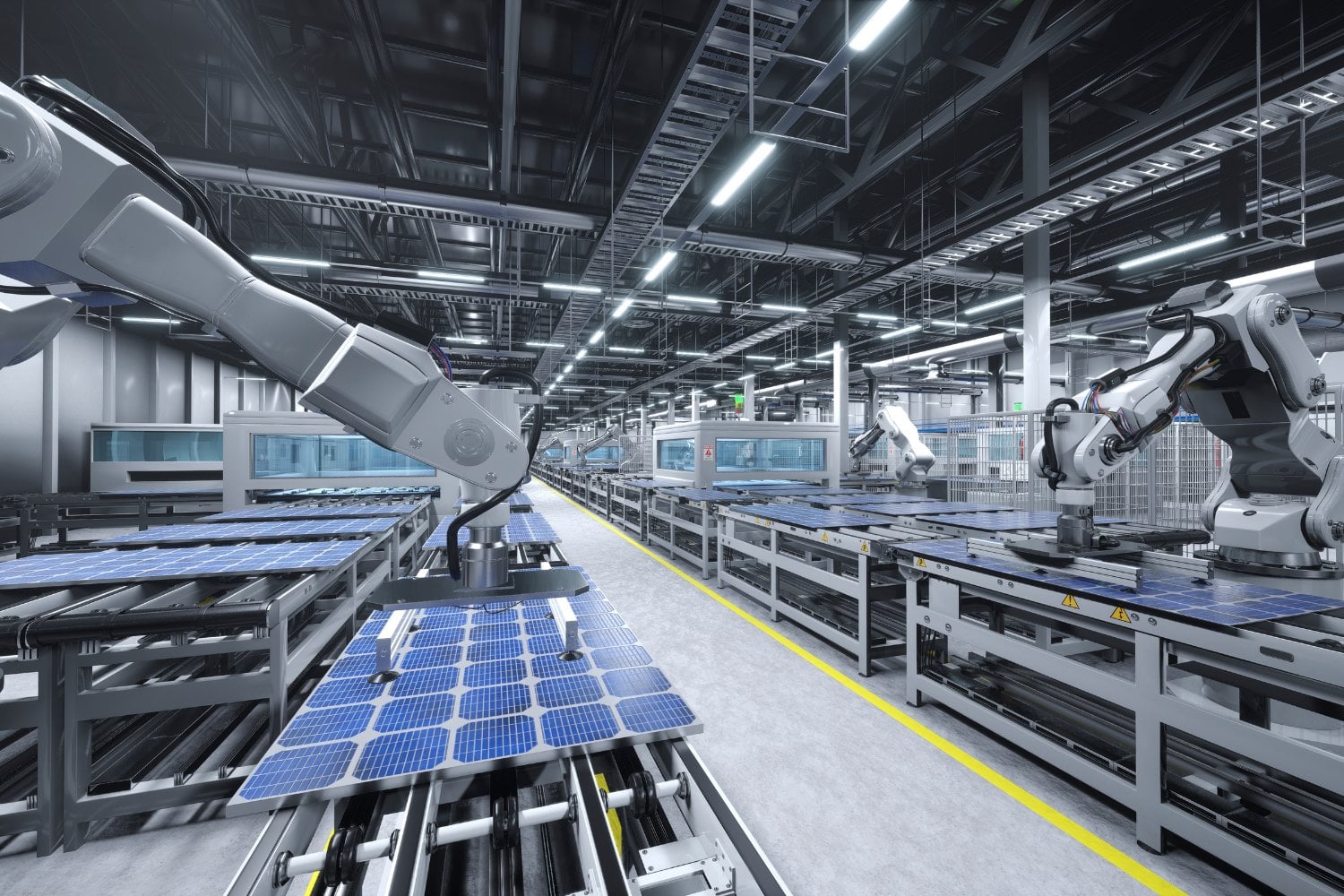 Robot En Paneles Solares