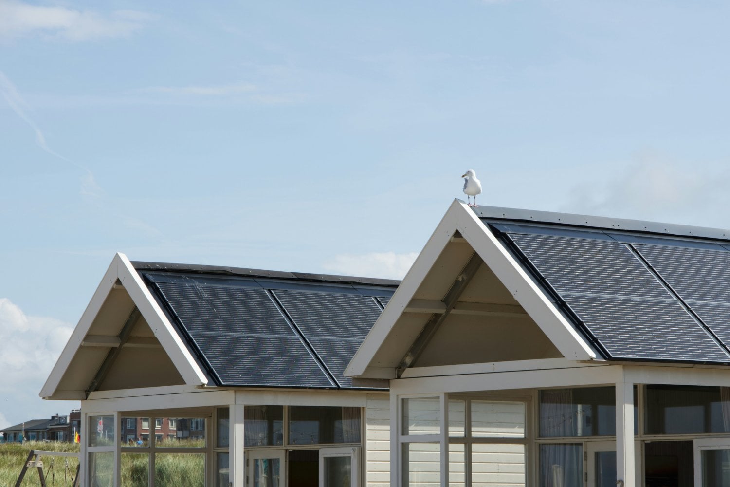 Techos Con Paneles Solares